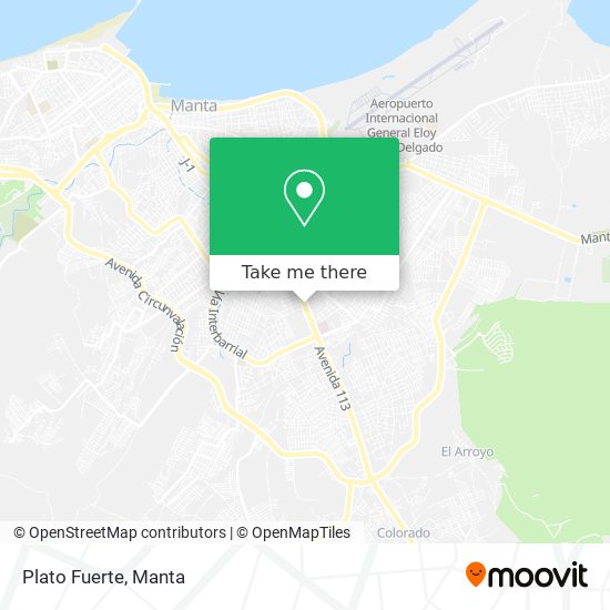 Mapa de Plato Fuerte