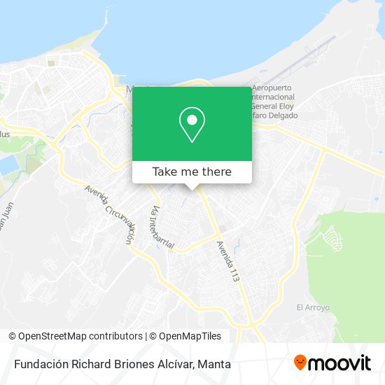 Fundación Richard Briones Alcívar map