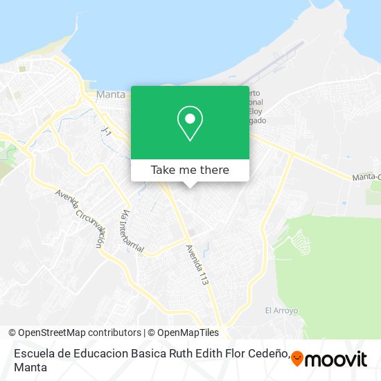 Escuela de Educacion Basica Ruth Edith Flor Cedeño map
