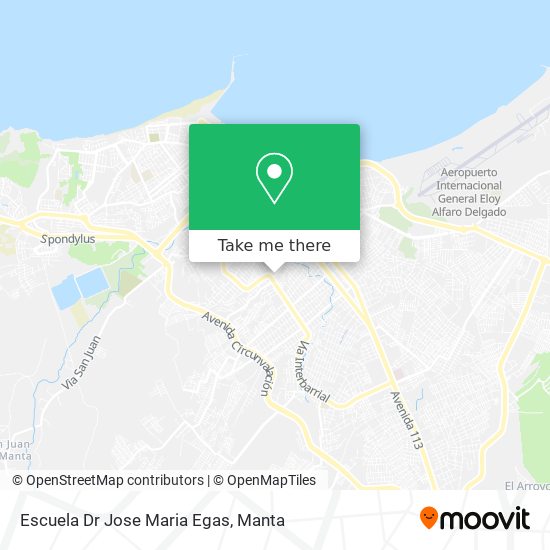 Mapa de Escuela Dr Jose Maria Egas