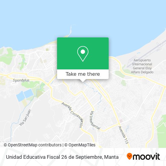 Unidad Educativa Fiscal 26 de Septiembre map