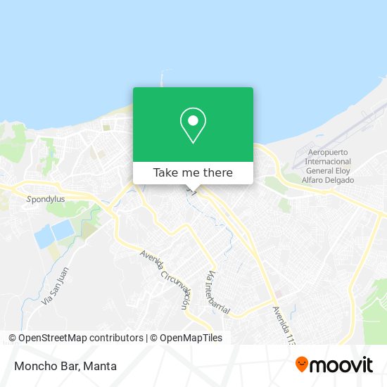 Moncho Bar map