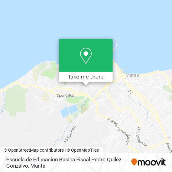 Mapa de Escuela de Educacion Basica Fiscal Pedro Quilez Gonzalvo