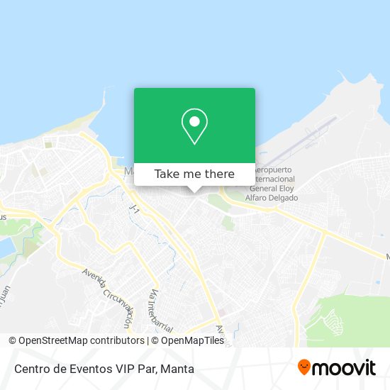 Centro de Eventos VIP Par map
