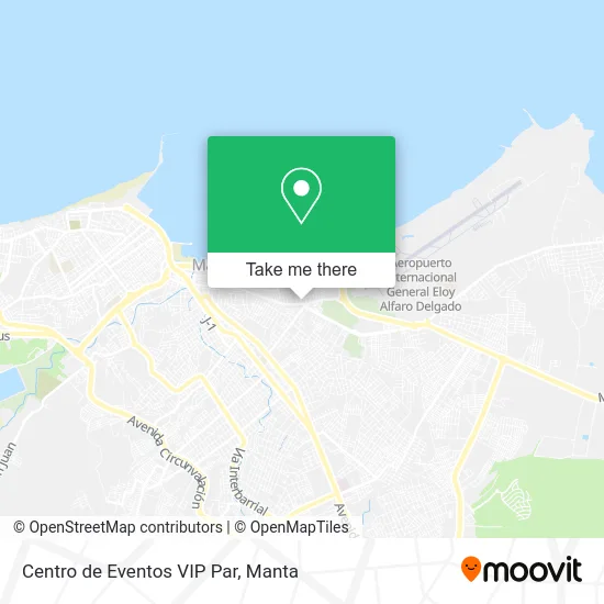 Centro de Eventos VIP Par map