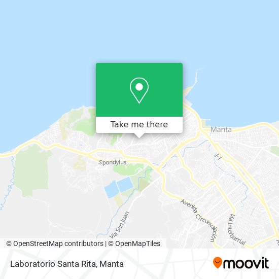 Mapa de Laboratorio Santa Rita