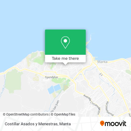 Costillar Asados y Menestras map
