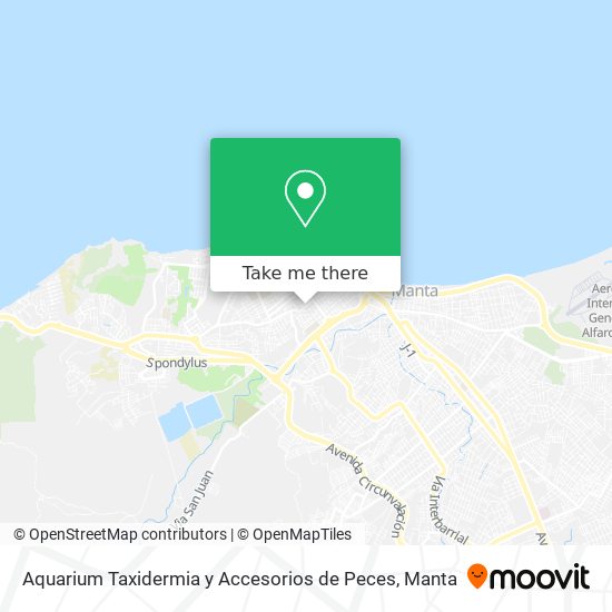 Aquarium Taxidermia y Accesorios de Peces map