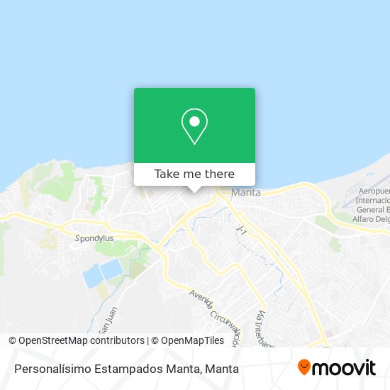 Personalísimo Estampados Manta map