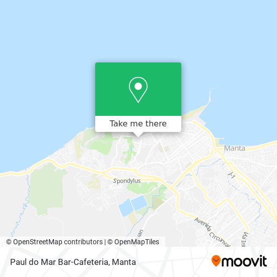 Paul do Mar Bar-Cafeteria map