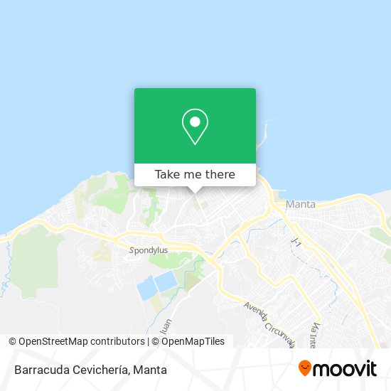 Mapa de Barracuda Cevichería