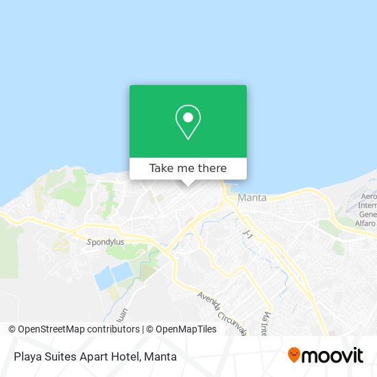 Playa Suites Apart Hotel map
