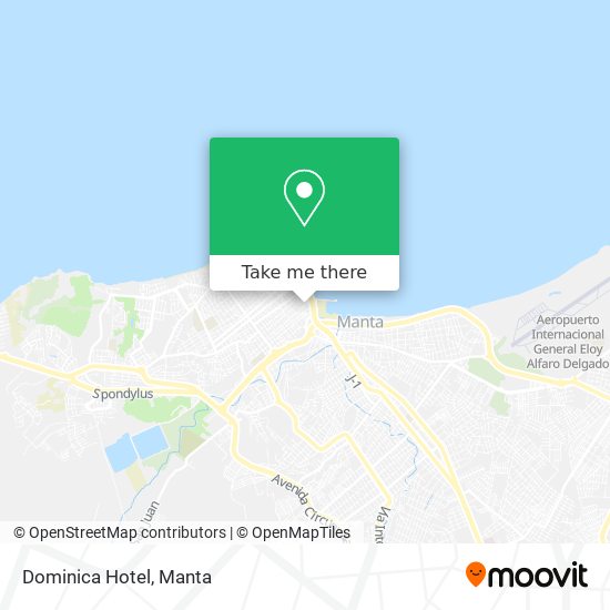 Dominica Hotel map