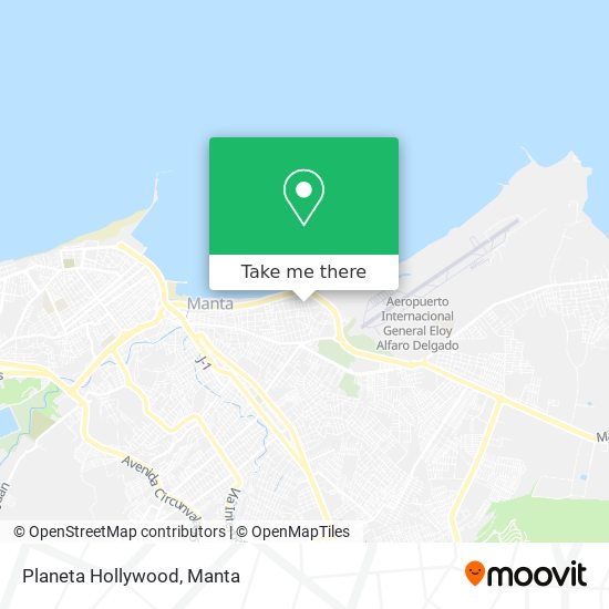 Mapa de Planeta Hollywood