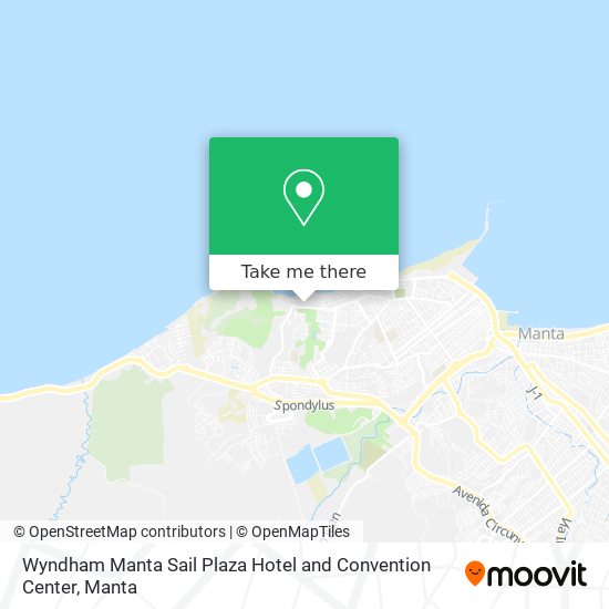 Mapa de Wyndham Manta Sail Plaza Hotel and Convention Center