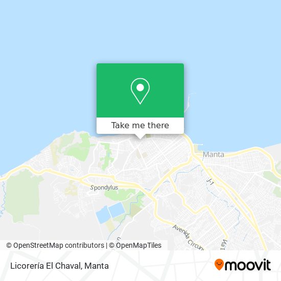 Mapa de Licorería El Chaval
