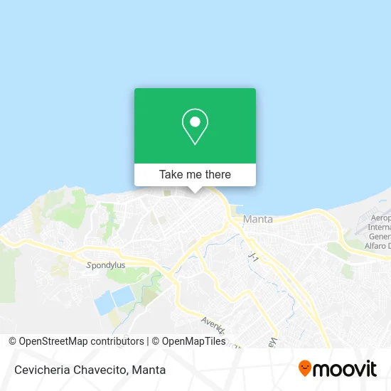 Cevicheria Chavecito map