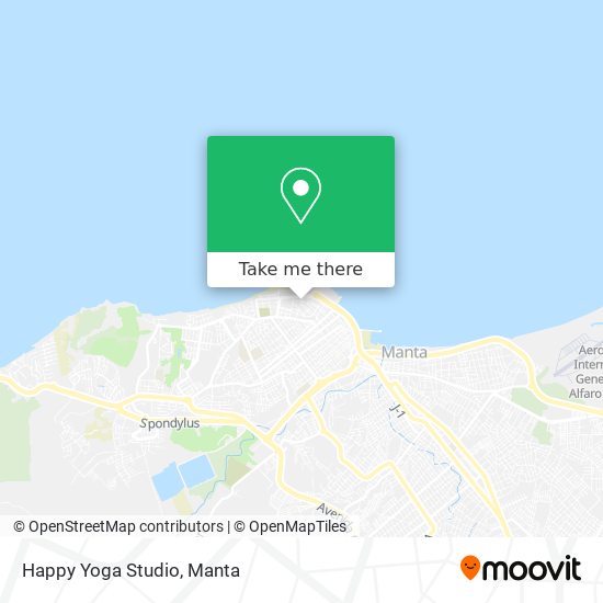 Mapa de Happy Yoga Studio
