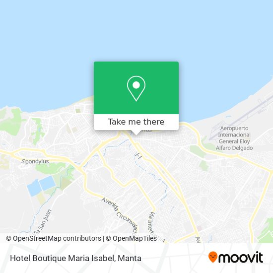 Hotel Boutique Maria Isabel map