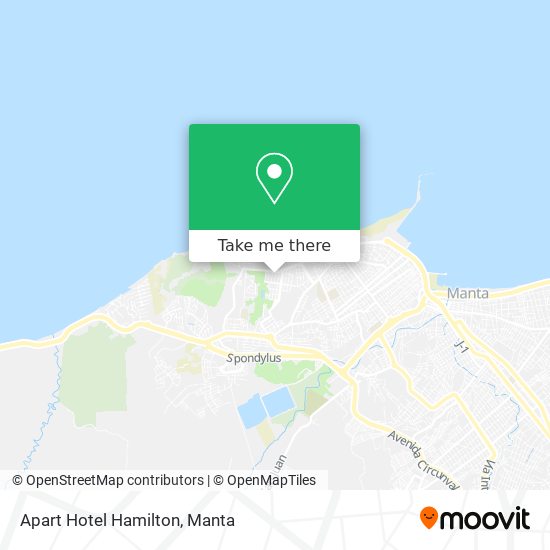 Apart Hotel Hamilton map