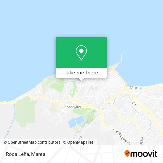 Mapa de Roca Leña