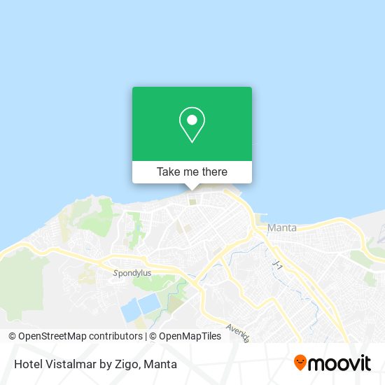 Mapa de Hotel Vistalmar by Zigo