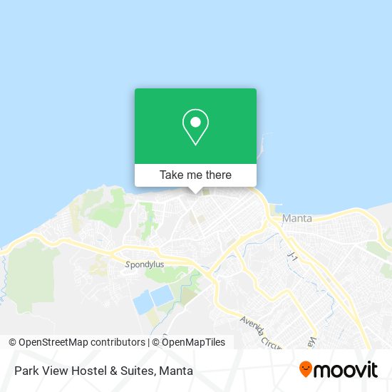 Mapa de Park View Hostel & Suites