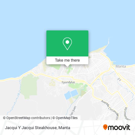 Mapa de Jacqui Y Jacqui Steakhouse