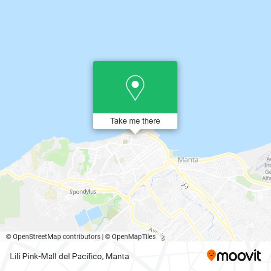 Lili Pink-Mall del Pacífico map