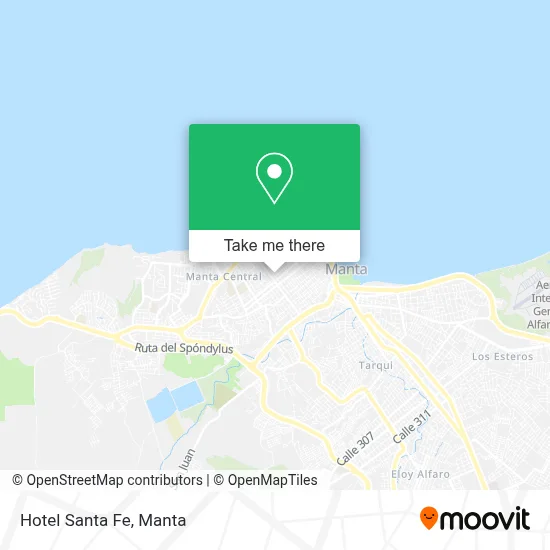 Hotel Santa Fe map