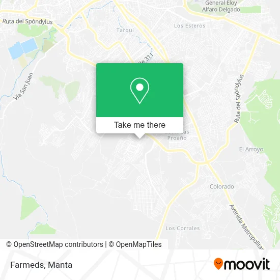 Farmeds map