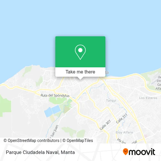 Parque Ciudadela Naval map