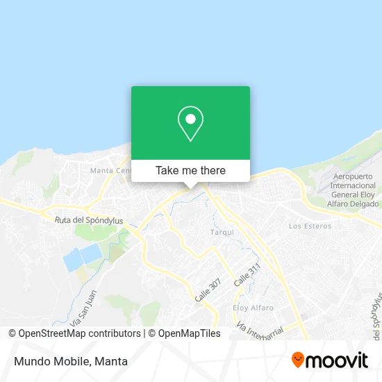 Mundo Mobile map
