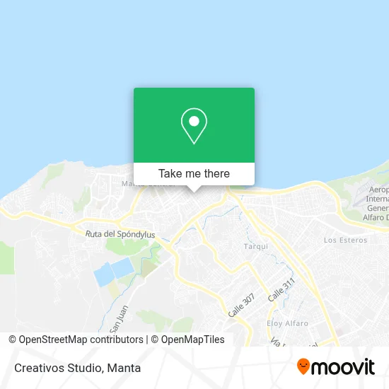 Creativos Studio map