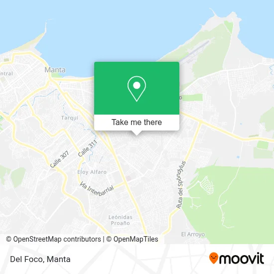 Del Foco map