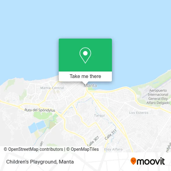 Parque Infantil map