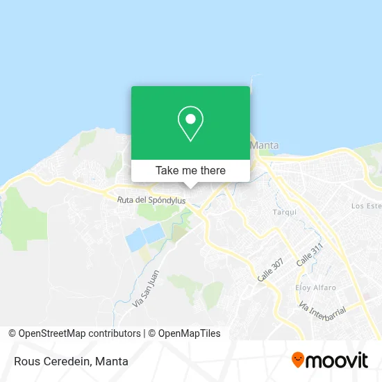 Rous Ceredein map