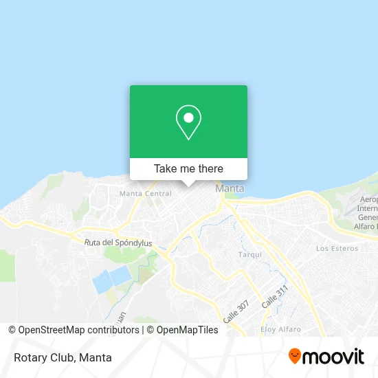 Rotary Club map