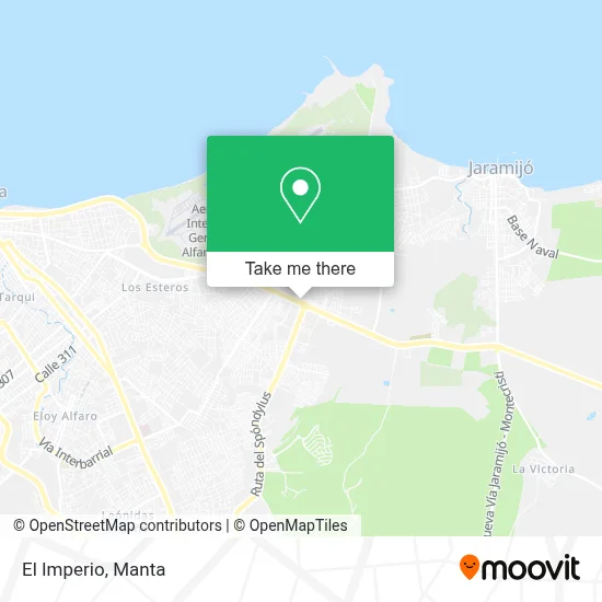 El Imperio map