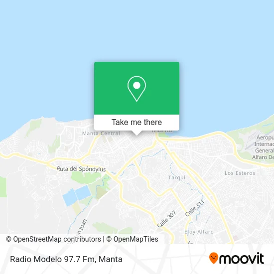 Radio Modelo 97.7 Fm map
