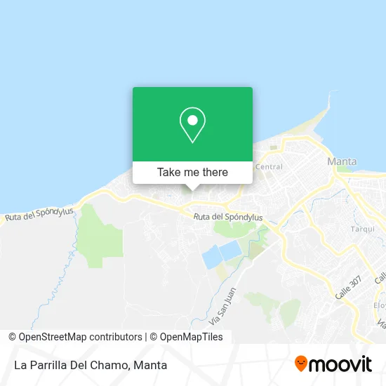 La Parrilla Del Chamo map