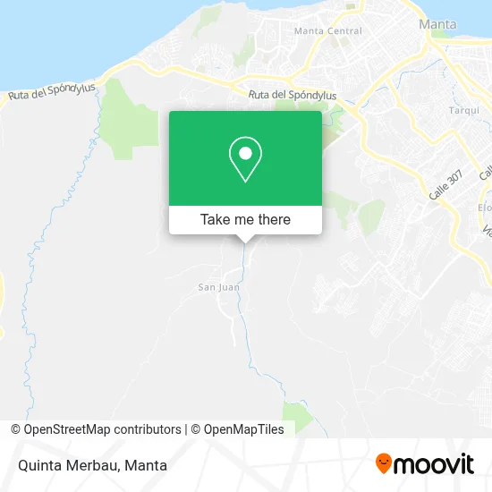 Quinta Merbau map