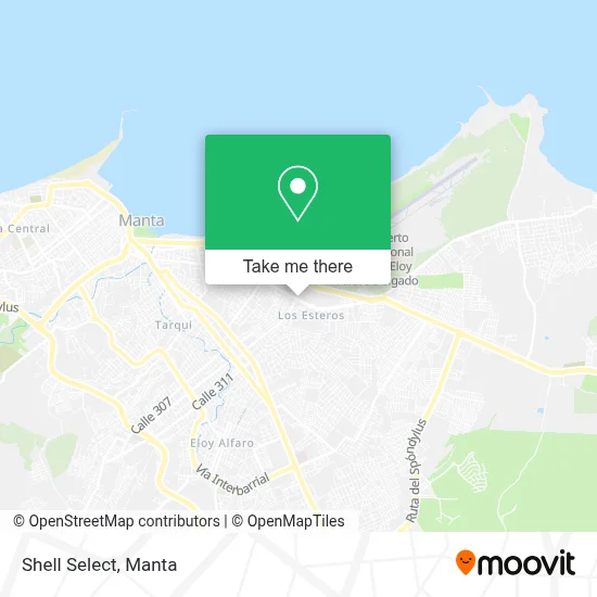 Shell Select map