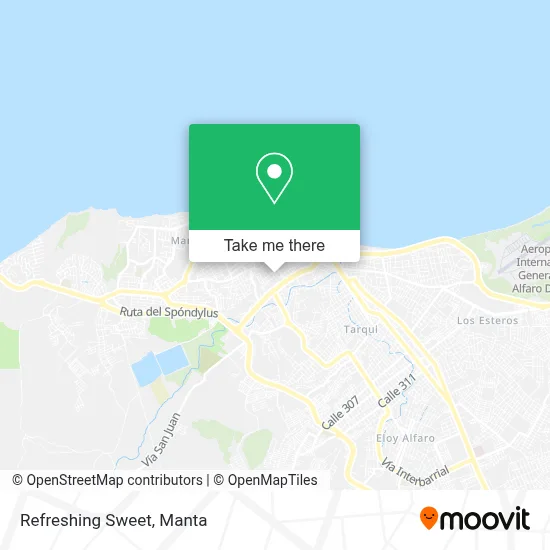 Refreshing Sweet map