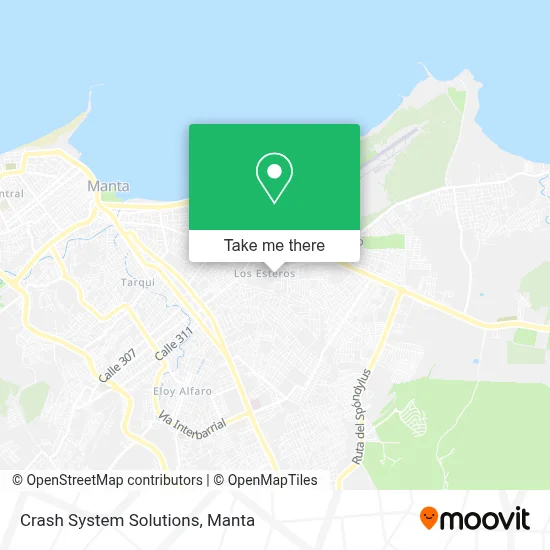 Crash System Solutions map