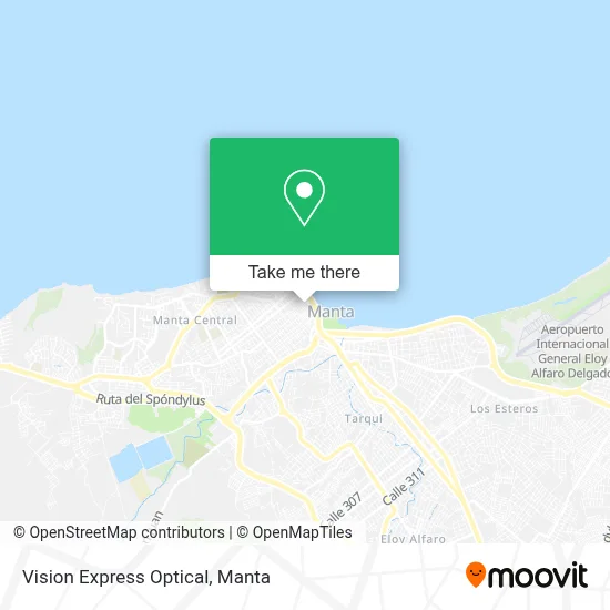 Vision Express Optical map
