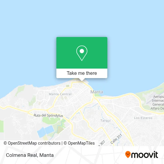 Colmena Real map