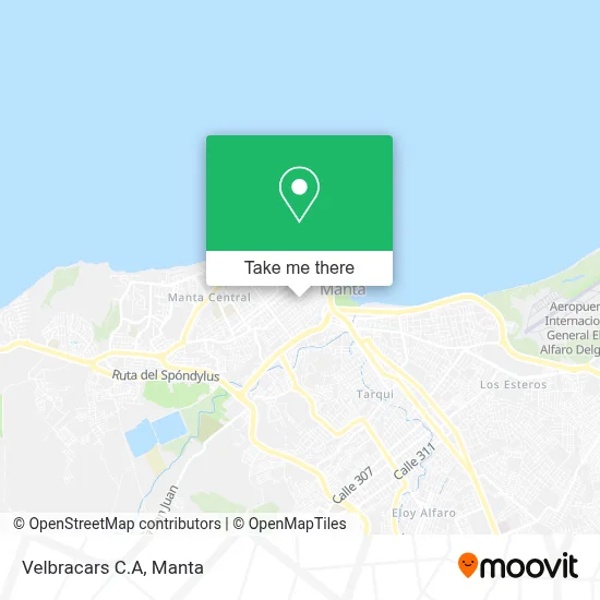 Velbracars C.A map