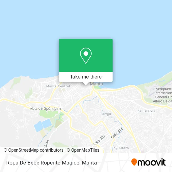 Ropa De Bebe Roperito Magico map