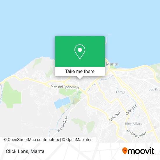 Click Lens map